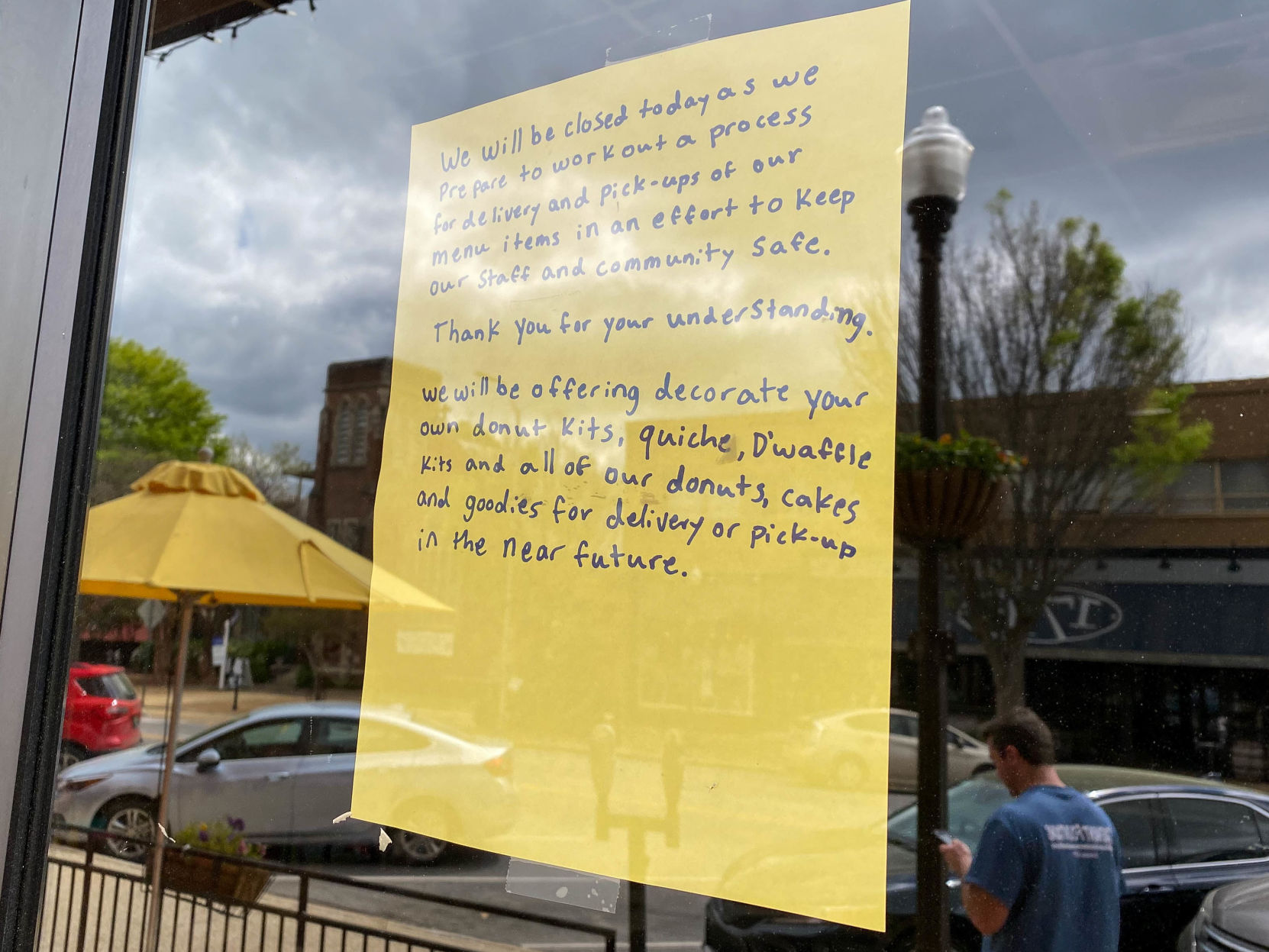 Signs of the times of the COVID-19 pandemic in Lee County